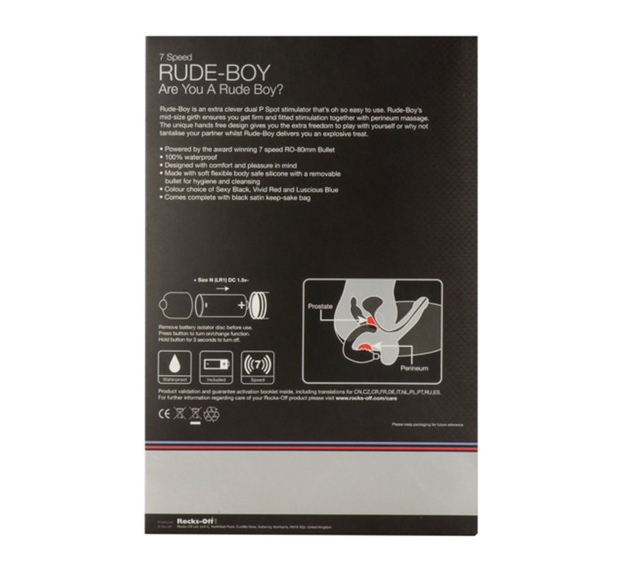 Rocks-Off - Rude-Boy 7-Speed Black