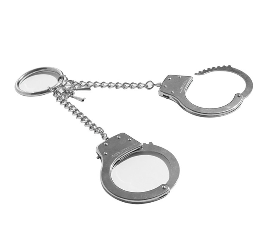 Sportsheets - Sex & Mischief Ring Metal Handcuffs