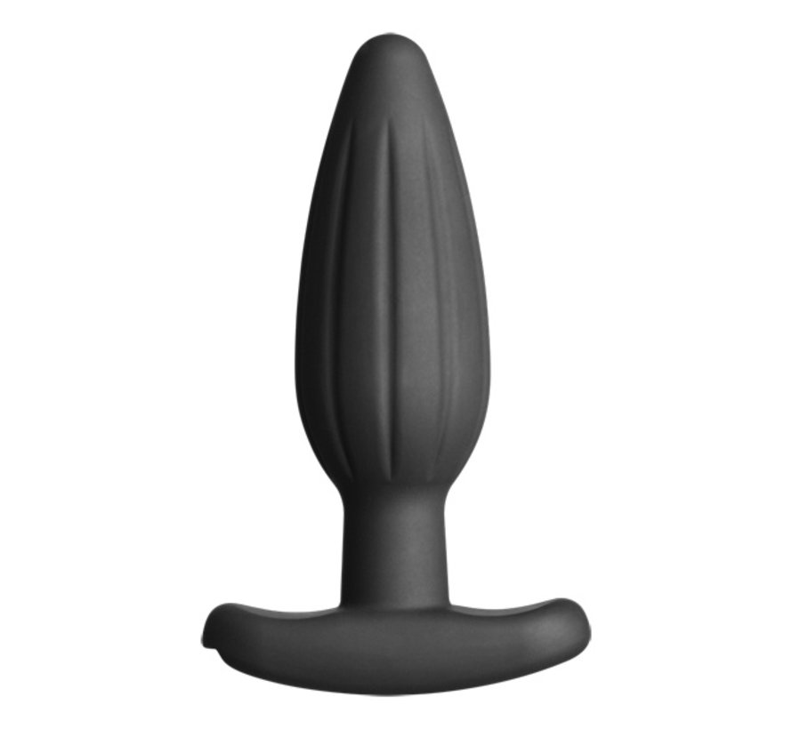 ElectraStim - Silicone Noir Rocker Butt Plug Medium