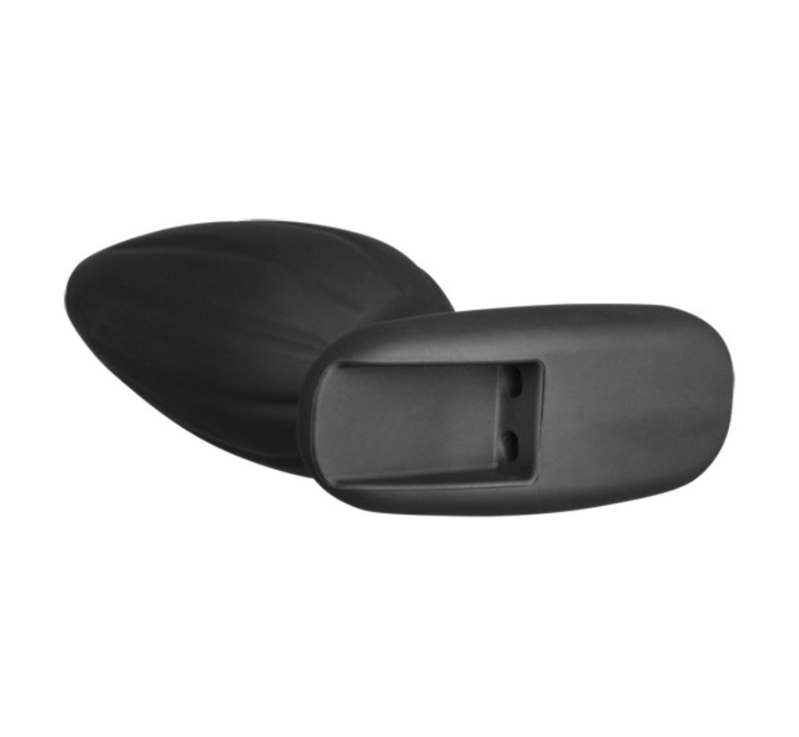 ElectraStim - Silicone Noir Rocker Butt Plug Medium