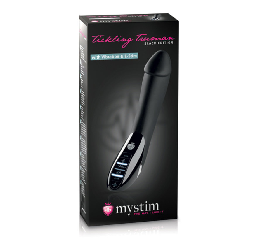 Tickling Truman E-Stim Vibrator - Black Edition