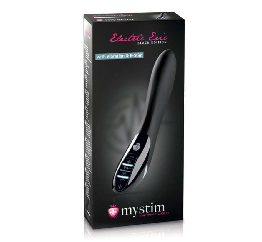 Electric Eric E-Stim Vibrator - Black Edition