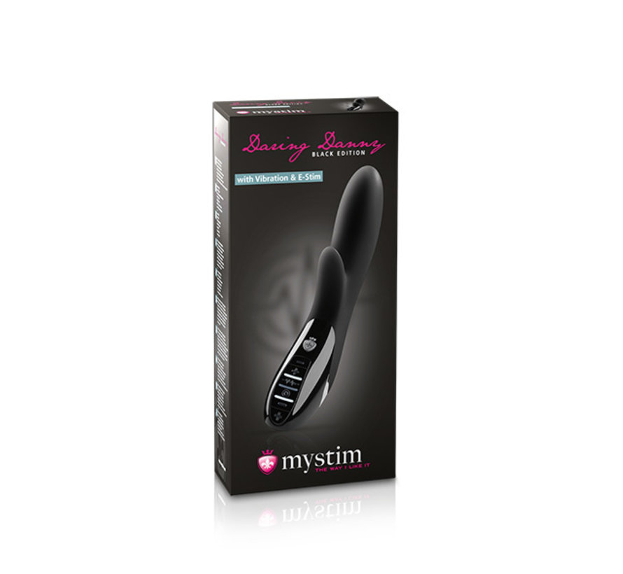 Daring Danny E-Stim Vibrator - Black Edition