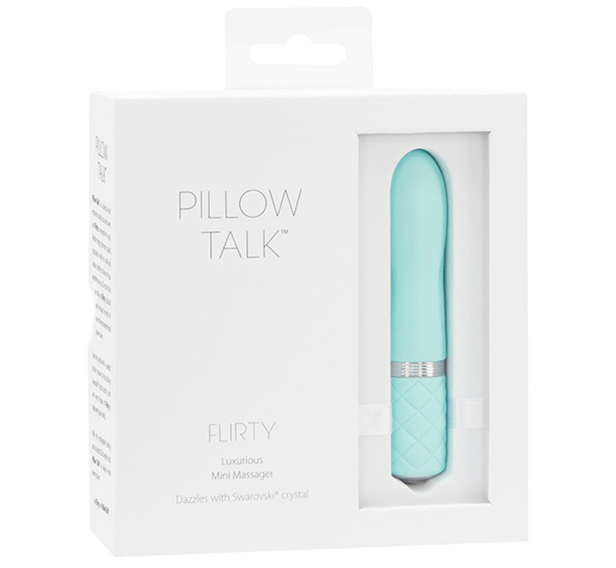 Pillow Talk - Flirty Bullet Vibrator Blauwgroen