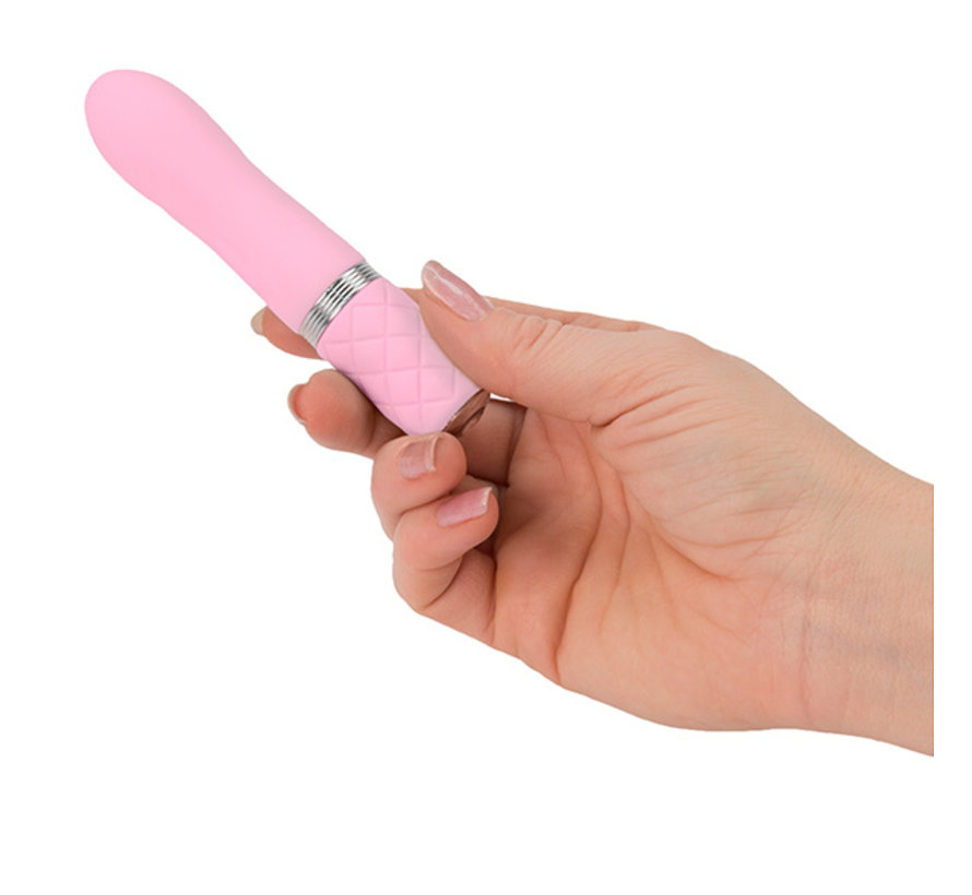 Pillow Talk Flirty Mini Vibrator - Pink