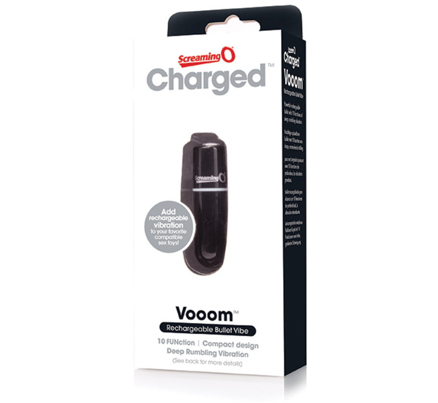 The Screaming O - Charged Vooom Bullet Vibe Black