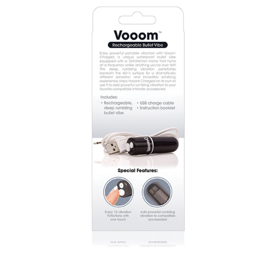 The Screaming O - Charged Vooom Bullet Vibe Black