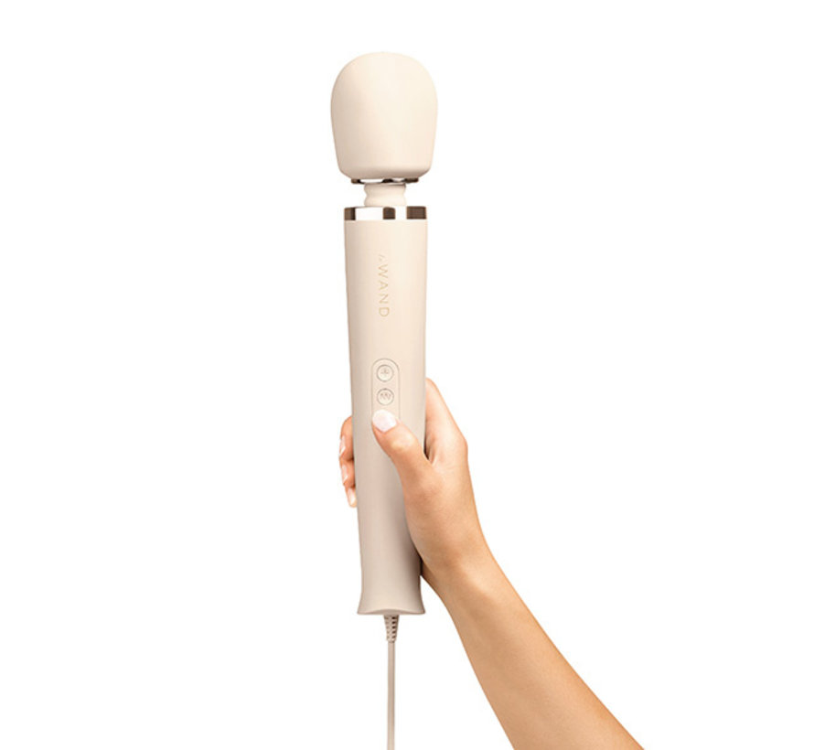 Le Wand - Krachtige Plug-In Vibrerende Massager Creme