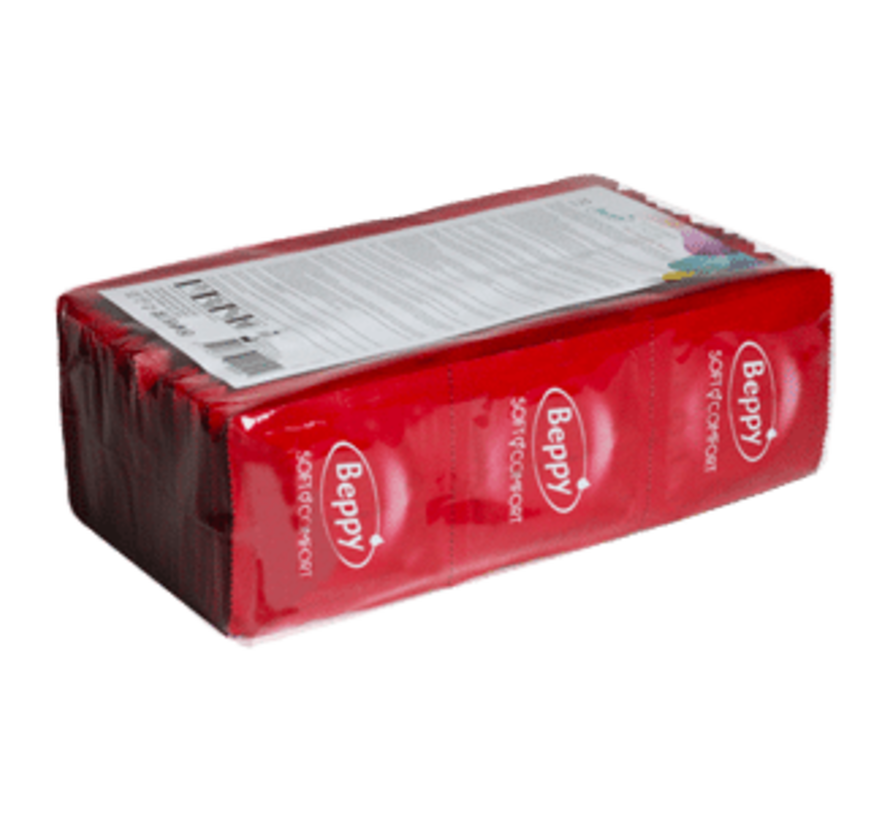 Beppy Condom Red Strawberry flavour