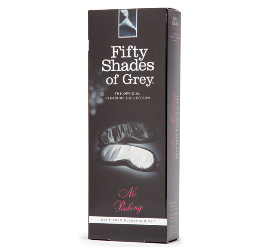 Fifty Shades of Grey - Zachte Blinddoek Duopak