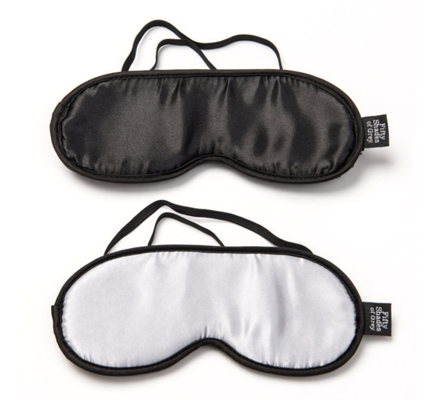 No Peeking - Soft Blindfold Twin Pack