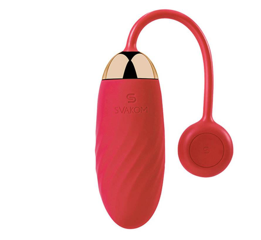 Svakom - Ella Vibrating Egg Red