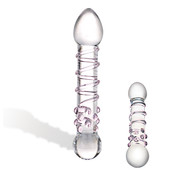 Glas Glas - Spiral Staircase Full Glazen Dildo