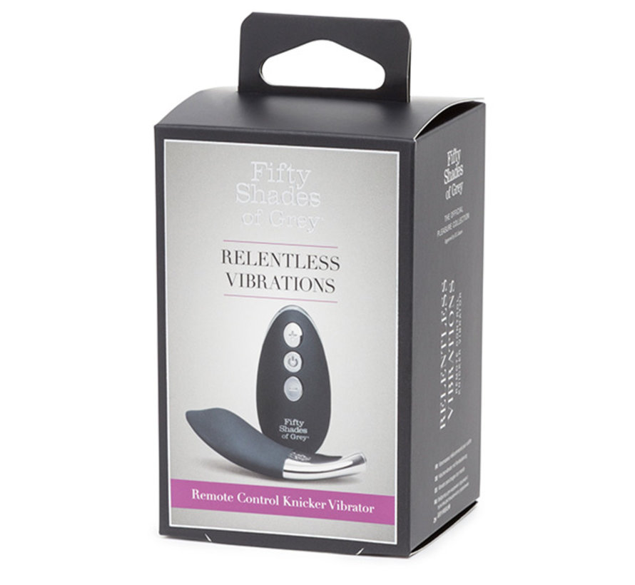 Fifty Shades of Grey - Relentless Vibrations Remote Control Panty Vibe