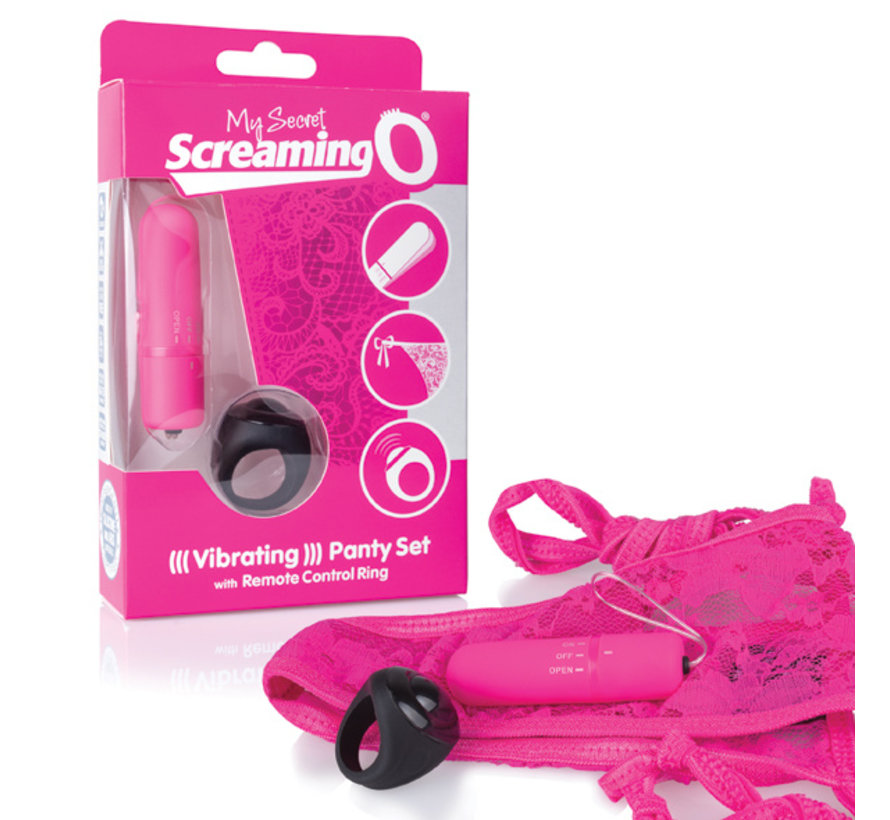 The Screaming O - Remote Control Panty Vibe Pink