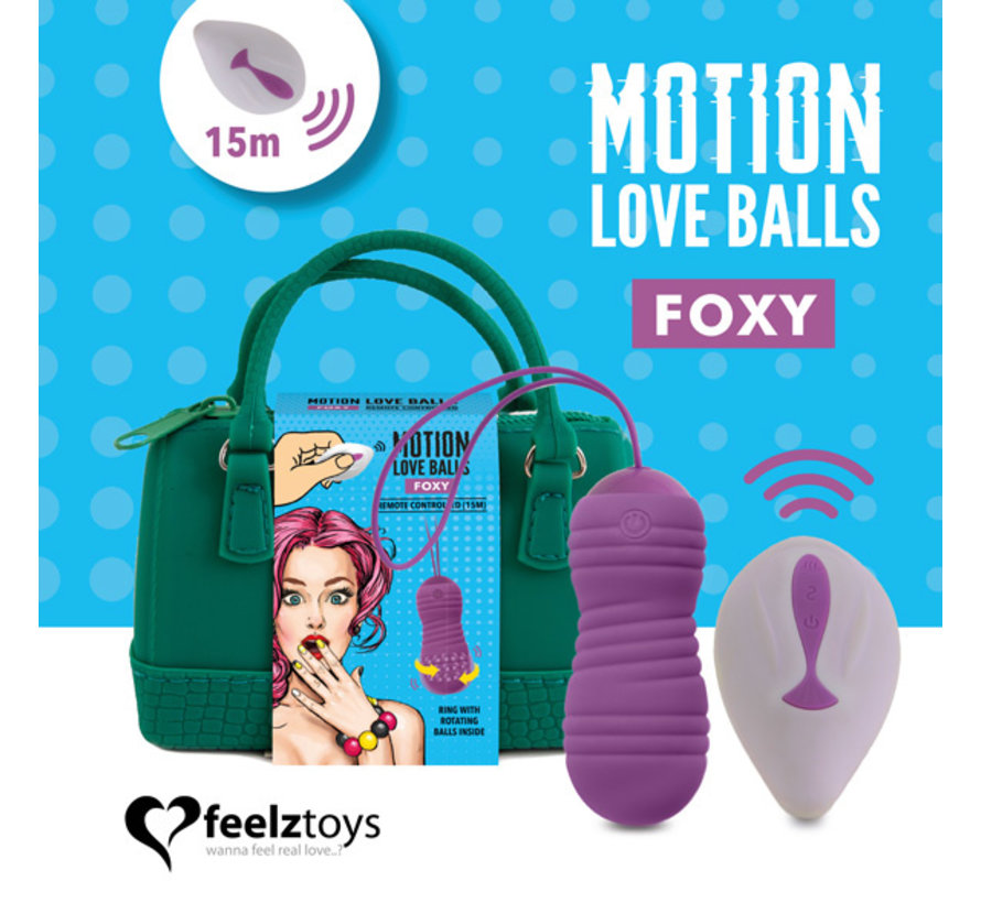 FeelzToys - Remote Controlled Motion Love Balls Foxy