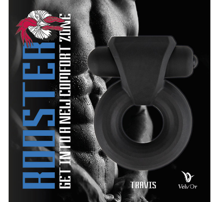 Velv'Or - Rooster Travis Bulky Cock Ring with Vibrating Mini Bullet