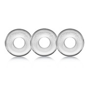 Oxballs Oxballs - Ringer 3-pack Of Do-nut-1 Transparant