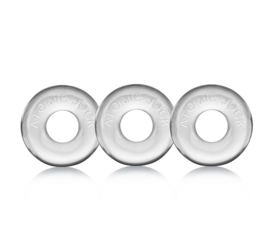 Oxballs - Ringer of Do-Nut 1 3-pack Transparant