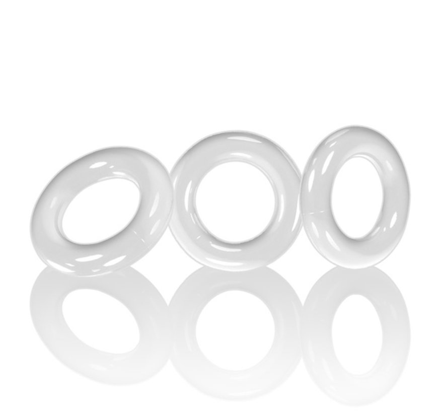 Oxballs - Willy Rings 3-pack Cockrings Wit