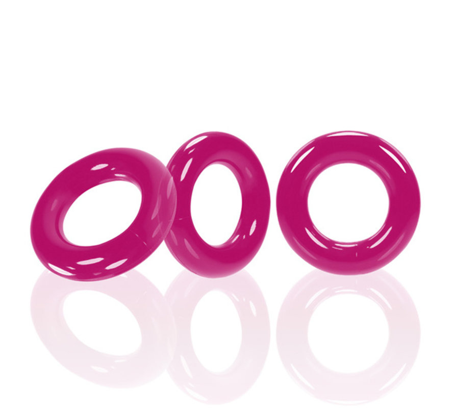 Oxballs - Willy Rings 3-pack Cockrings Roze