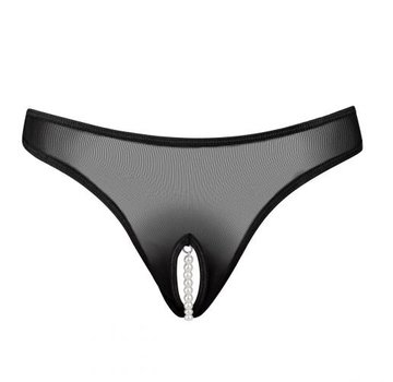 Underneath Underneath - Jade Transparante String Met Open Kruisje