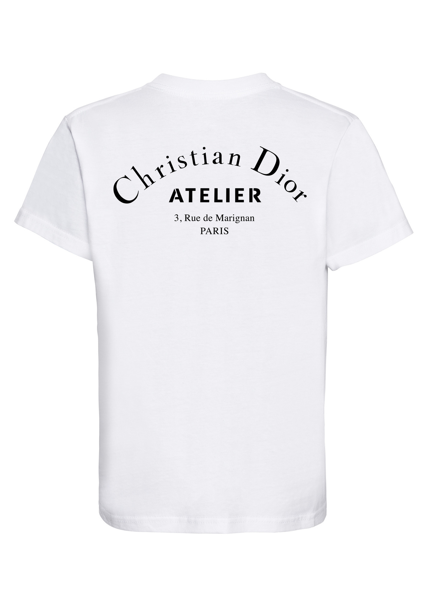 christian dior atelier t shirt white