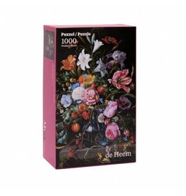 Jigsaw Puzzle Vase of Flowers (Heem)