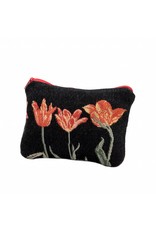 Pouch Tulips black