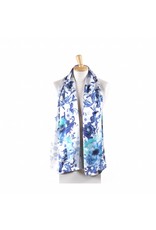 Shawl Delftsblauwe Bloemen