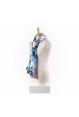 Shawl Delftsblauwe Bloemen