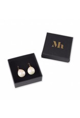 Pearl Earrings gold plated (Small)