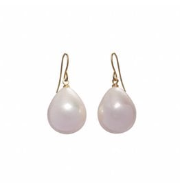 Pearl Earrings gold plated (Small)