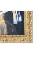 Reproduction Girl with a Pearl Earring on canvas framed