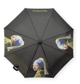 Umbrella Girl with a Pearl Earring