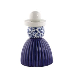 Proud Mary 3 Cobalt Flower Delftsblauw