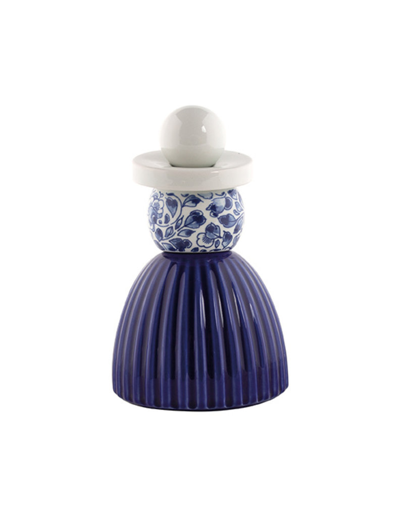 Proud Mary 3 Cobalt Flower Delftsblauw