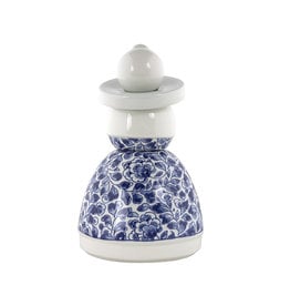 Proud Mary Flower Pattern Delft Blue