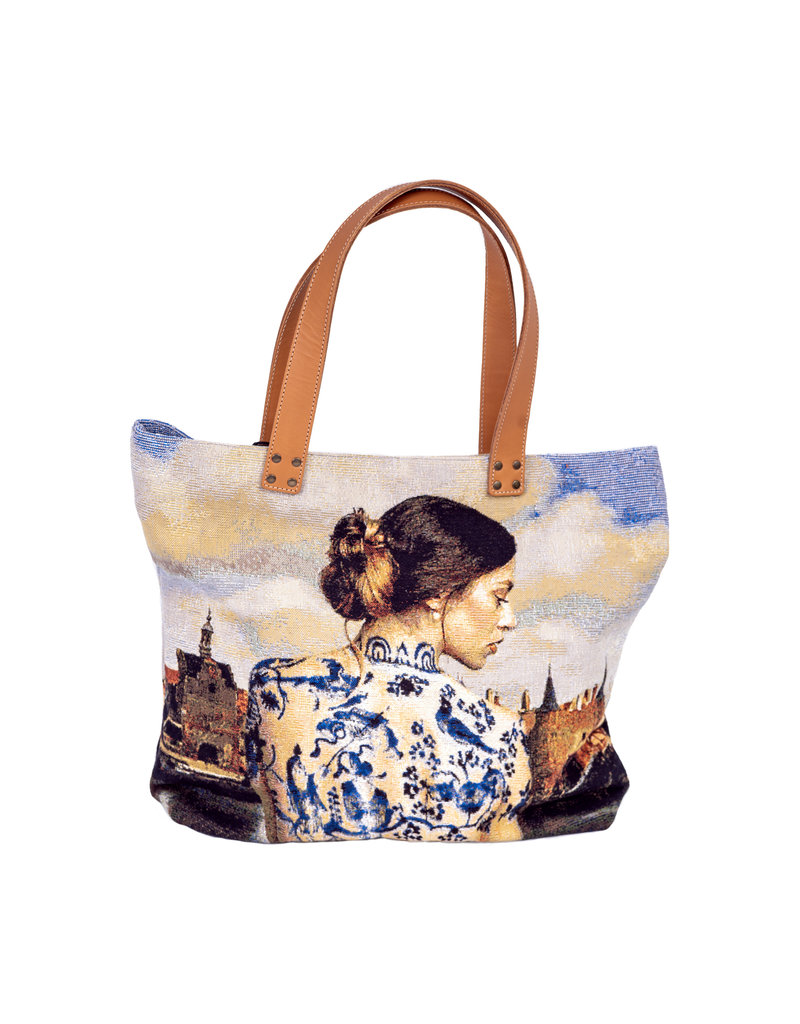 schoorsteen Behandeling eeuw Tas Delft - Mauritshuis webshop