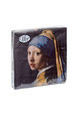 Napkins Girl with a Pearl Earring (dark)