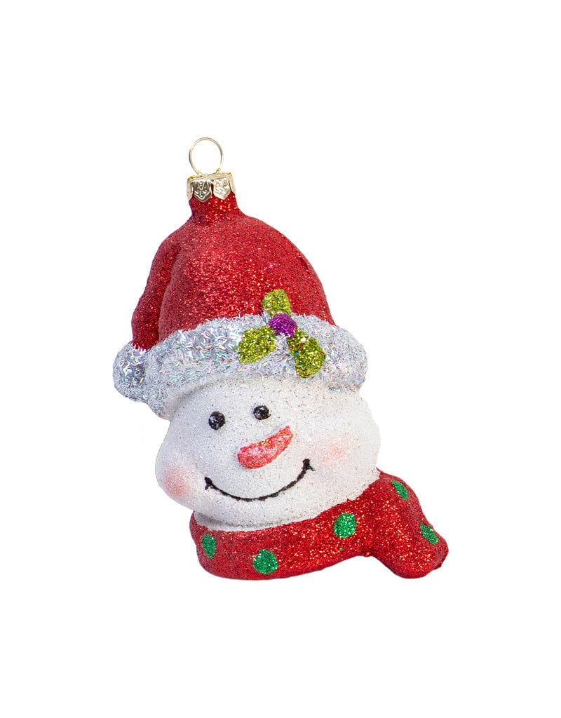 Kerst ornament Sneeuwpophoofd
