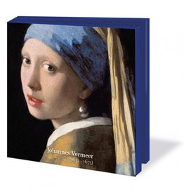 Kaartenmapje met env, vierkant: Johannes Vermeer