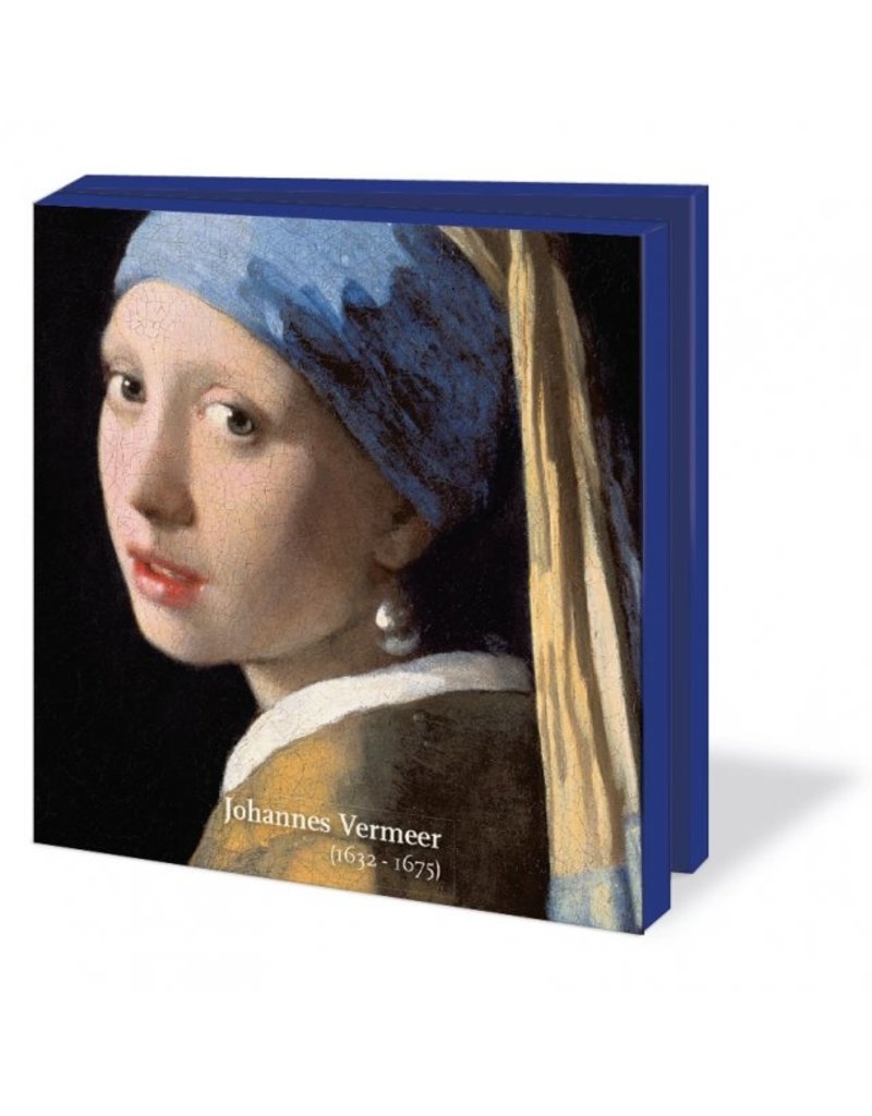 Kaartenmapje met env, vierkant: Johannes Vermeer, Collection Mauritshuis