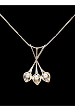 Necklace Callas flowers