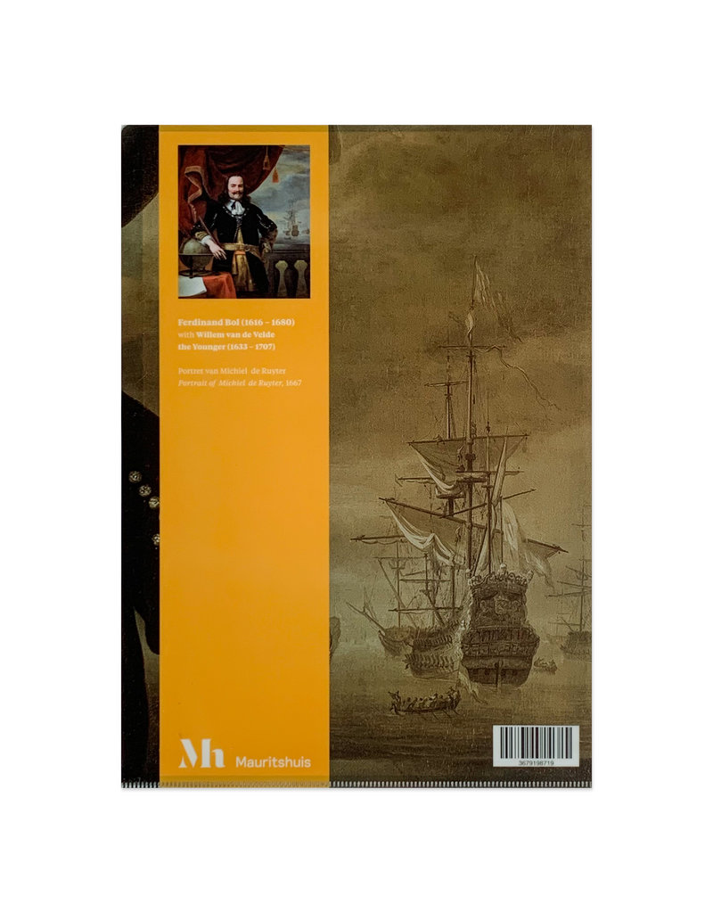 A4 Insert folder Michiel de Ruyter