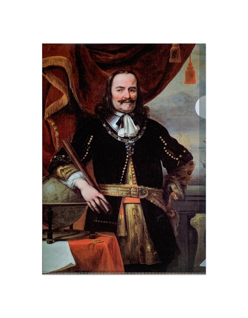 A4 Insert folder Michiel de Ruyter