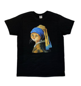 T-shirt cat Vermeer Large