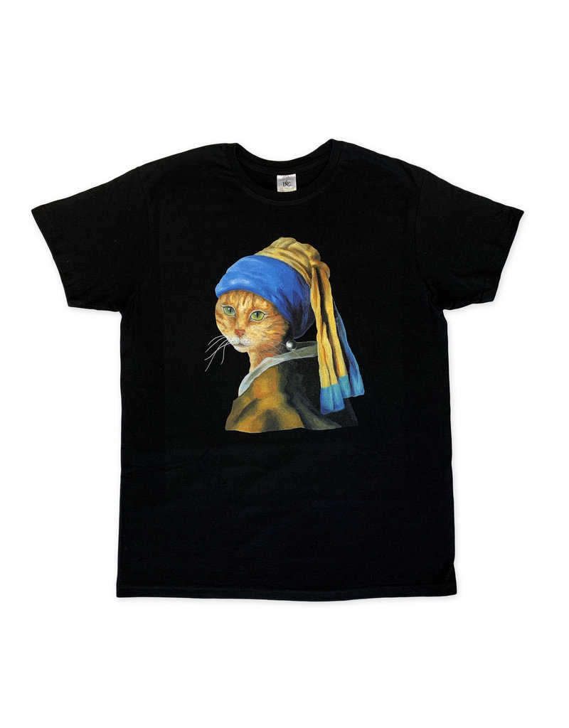 T-shirt cat Vermeer XL