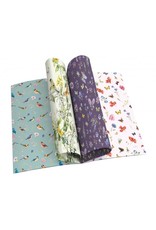 Gift Wrap Book Birds in wisteria, Janneke Brinkman