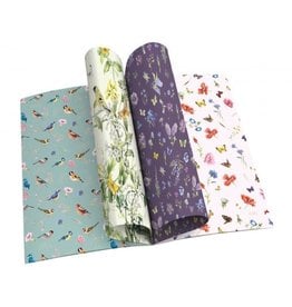 Gift Wrap Book Birds in wisteria, Janneke Brinkman